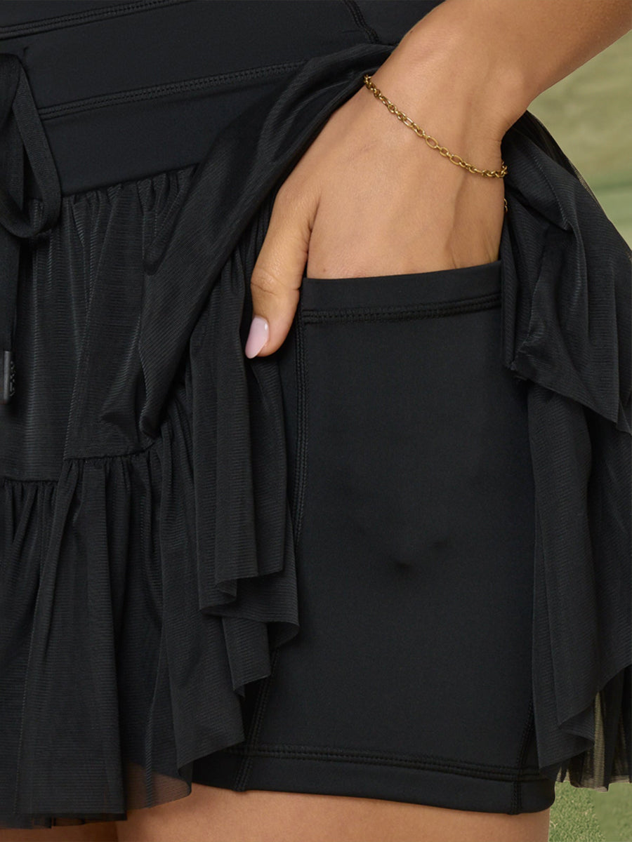 Classic Versatile Sports Mesh Leica Skort