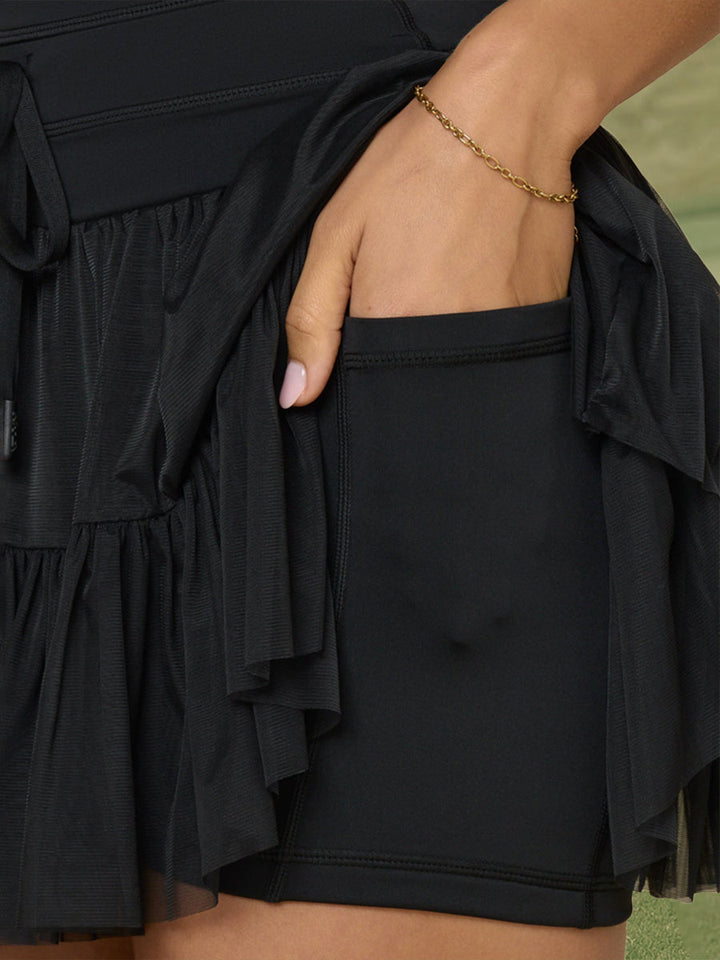 Classic Versatile Sports Mesh Leica Skort