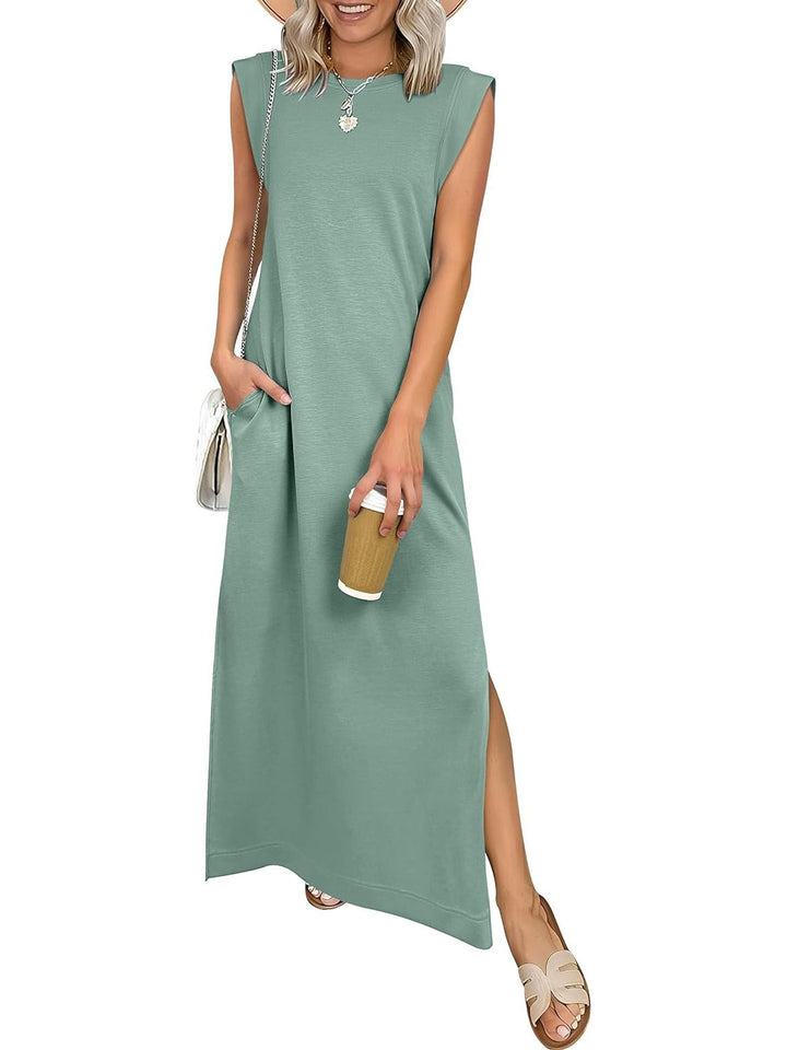 Women's Summer Sleeveless Maxi Dress