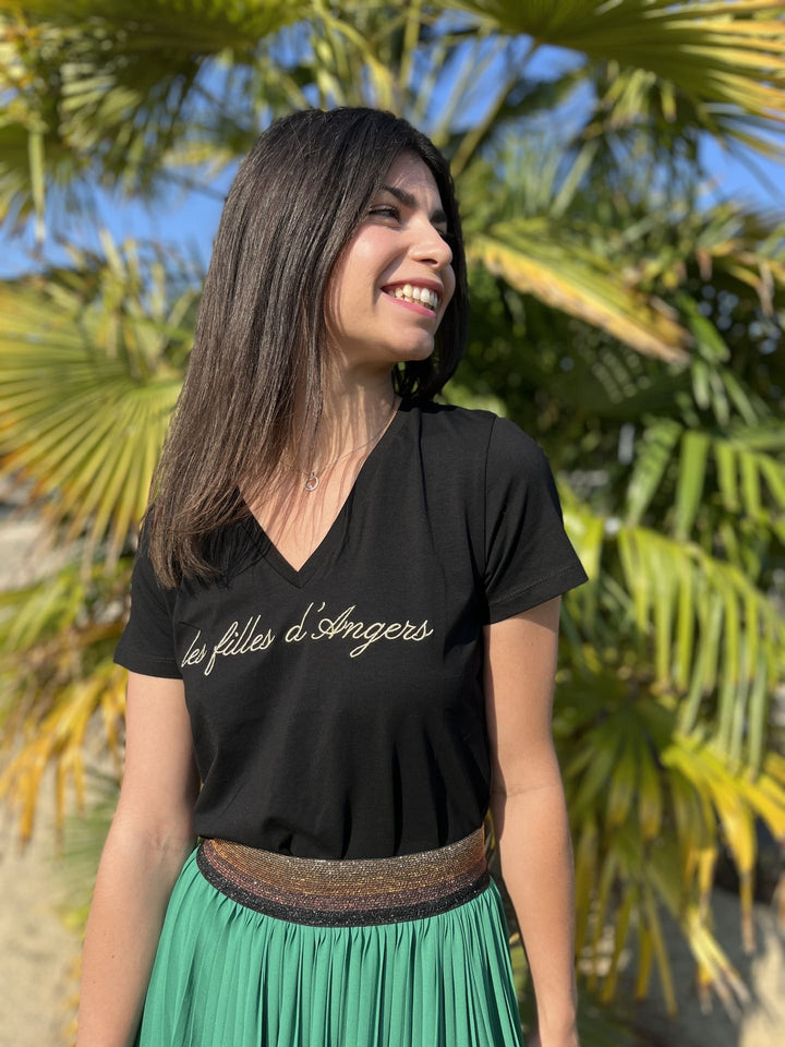 The Pleated Midi Skirt