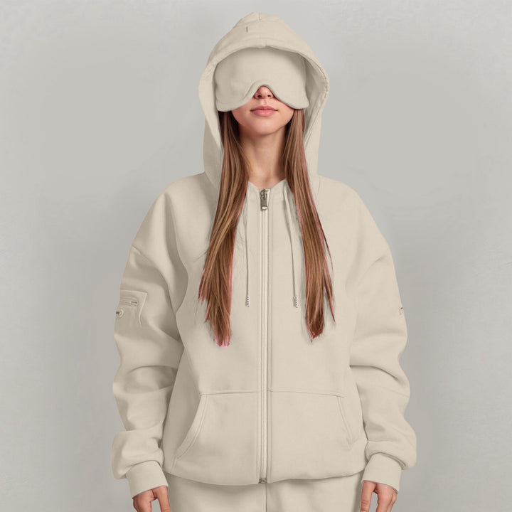 Comfy Travel Set - Fold Out Eye Mask