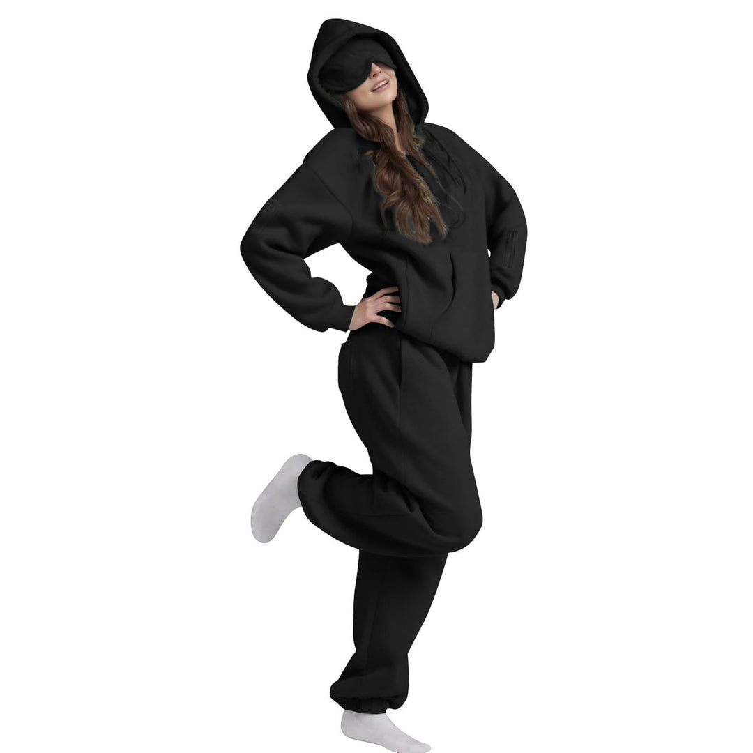 Comfy Travel Set - Fold Out Eye Mask