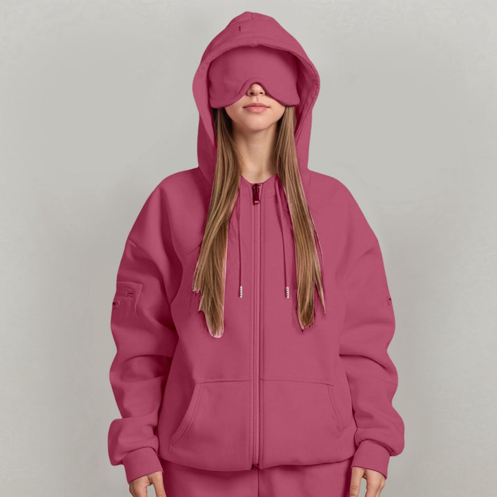 Comfy Travel Set - Fold Out Eye Mask