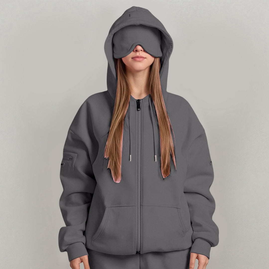 Comfy Travel Set - Fold Out Eye Mask