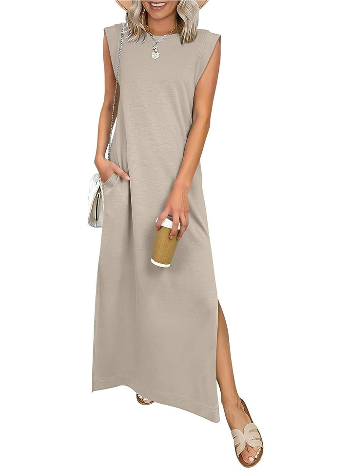 Women's Summer Sleeveless Maxi Dress