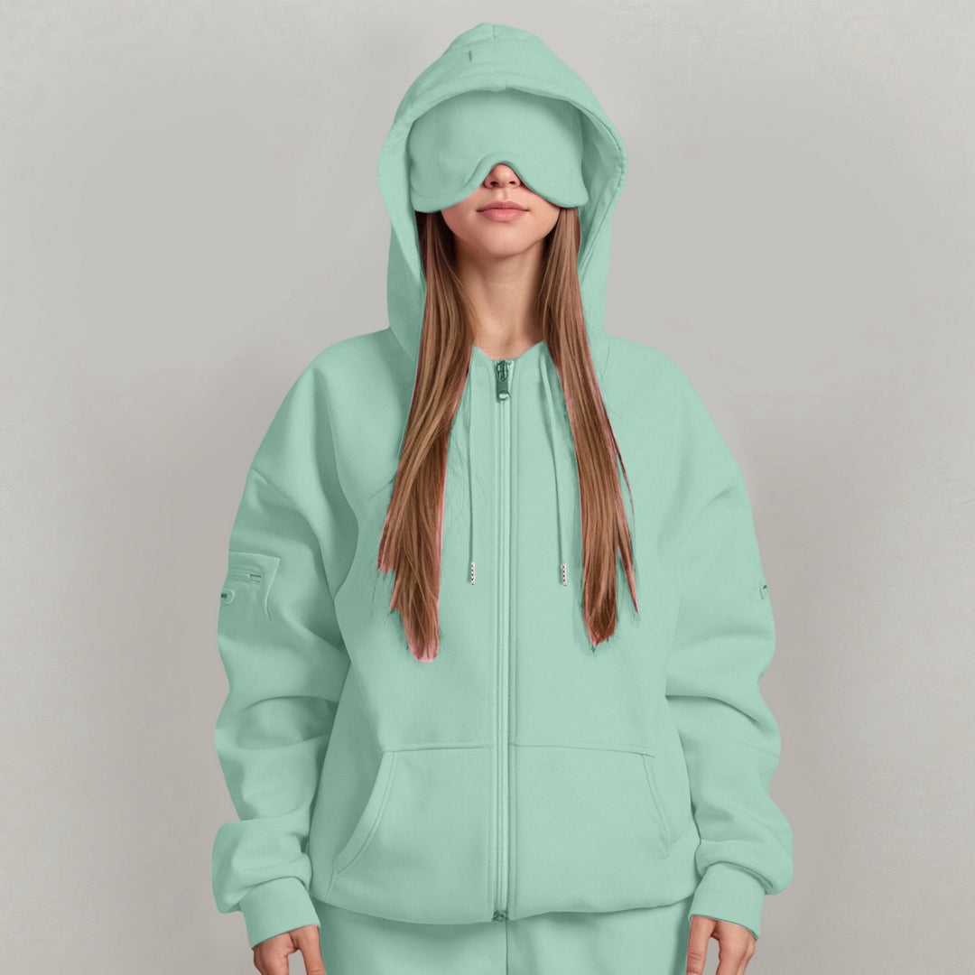 Comfy Travel Set - Fold Out Eye Mask