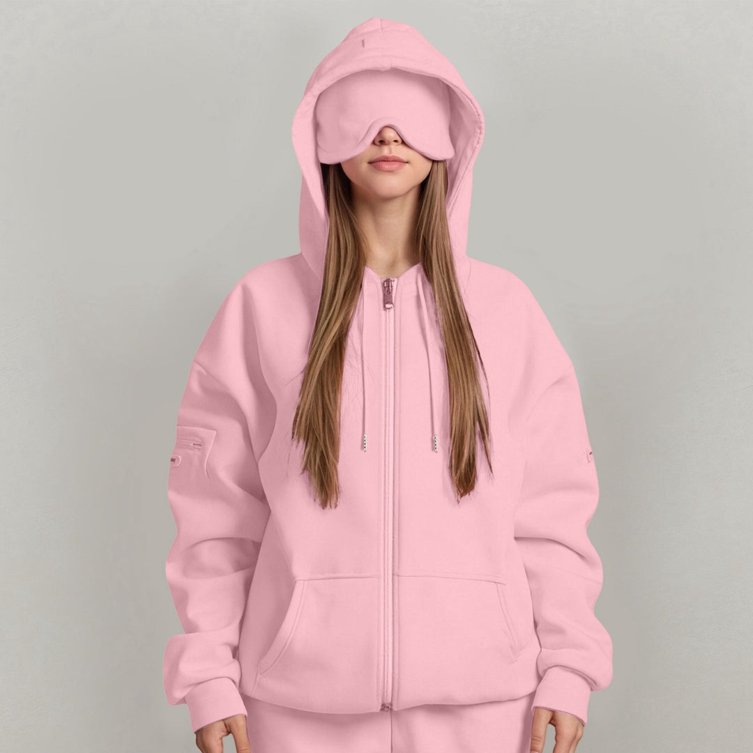 Comfy Travel Set - Fold Out Eye Mask