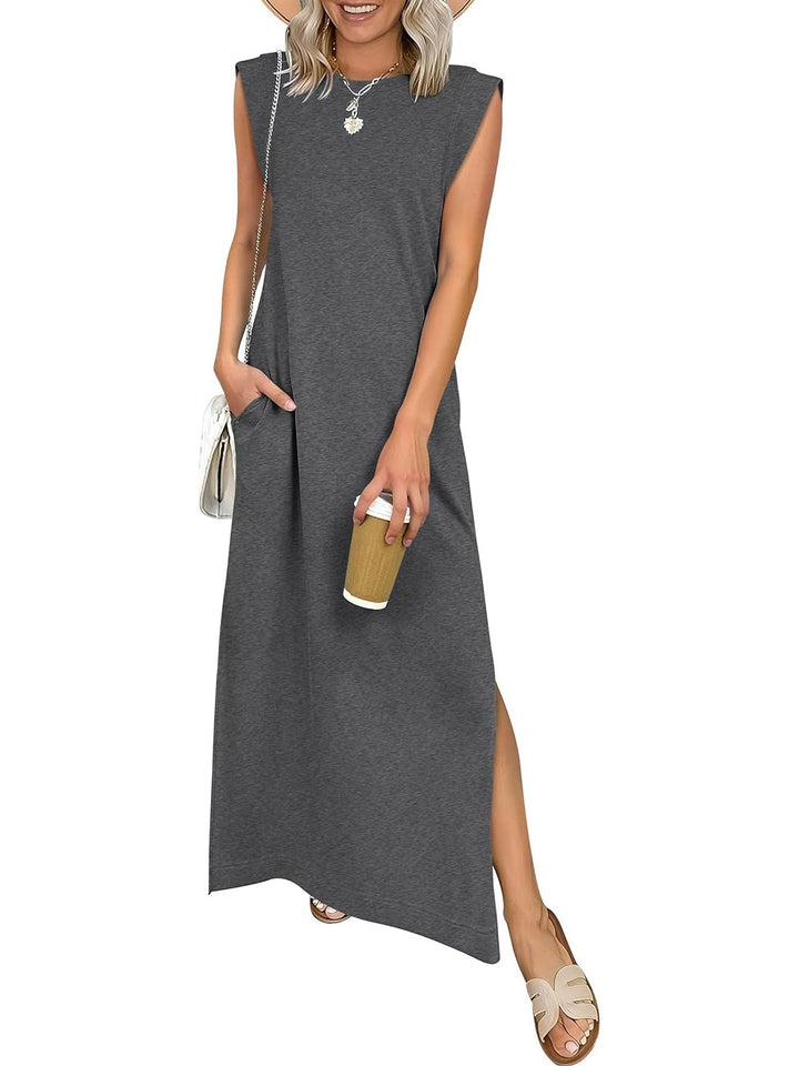 Women's Summer Sleeveless Maxi Dress