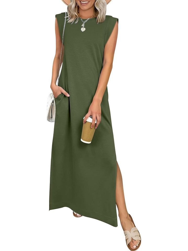 Women's Summer Sleeveless Maxi Dress